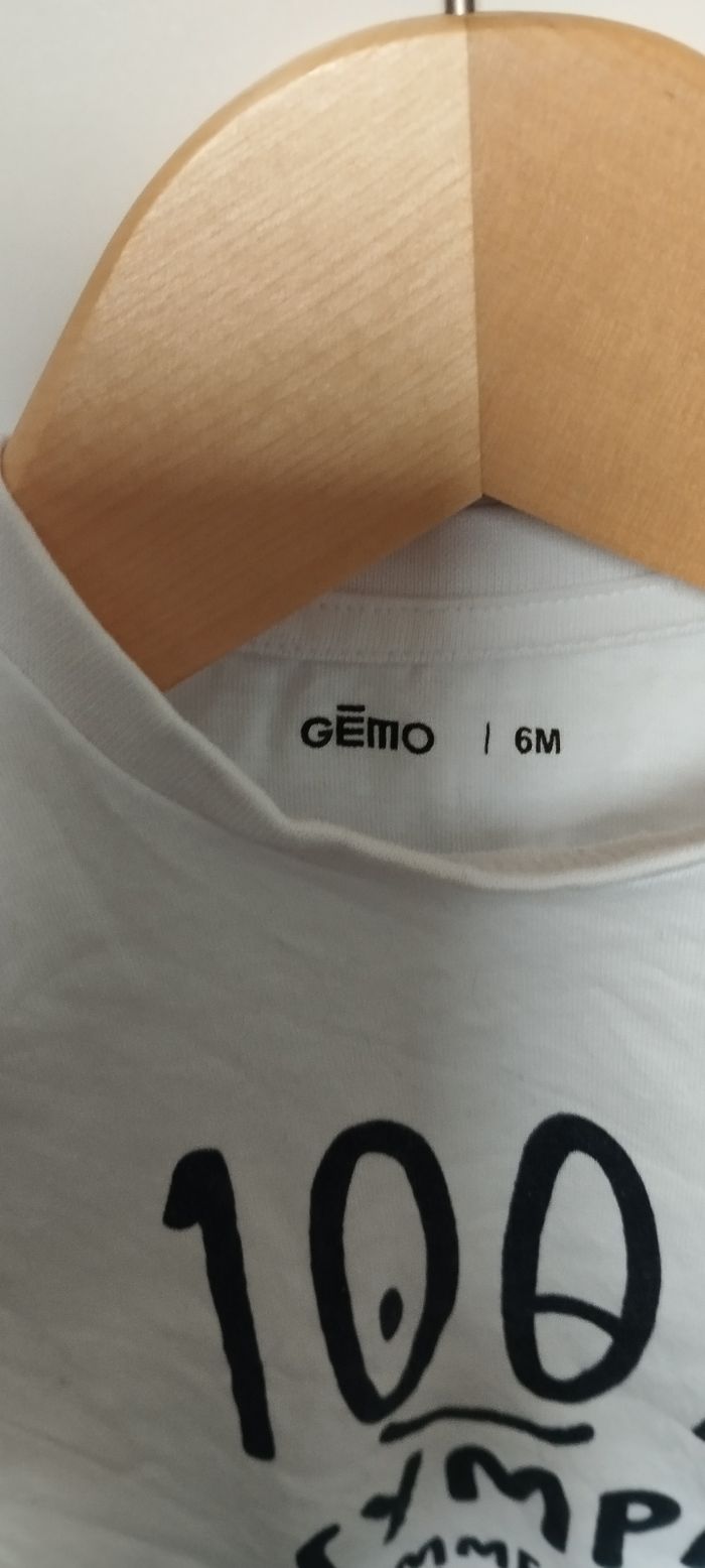 T-shirt ML garçon 6 mois Gémo - photo numéro 3