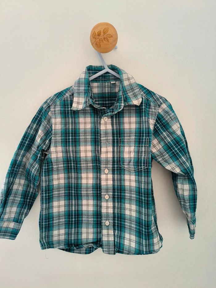 Chemise a carreaux 4 ans
