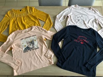 Lot t-shirt manche longue