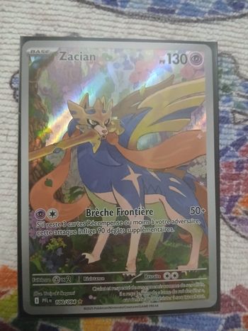 Carte pokemon zacian ar 100/094