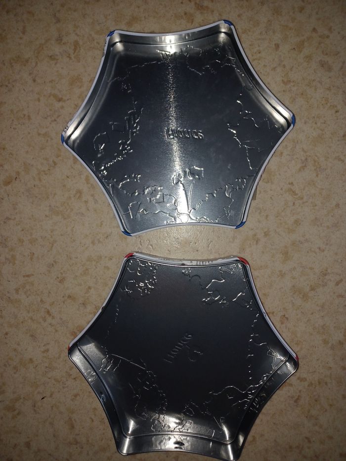 Boîte métallique carte de France - photo numéro 3