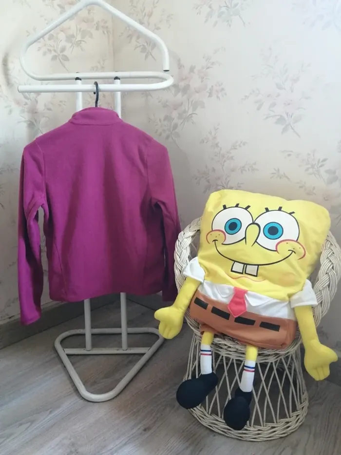 Veste polaire rose avec poches / quechua / (12ans) - photo numéro 2