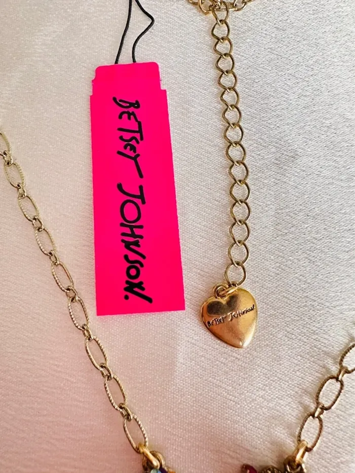 Vintage - collier Betsey Johnson - photo numéro 4