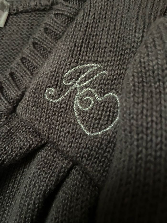 Gilet gris coeur 🤍 6 mois Kimbaloo - photo numéro 2