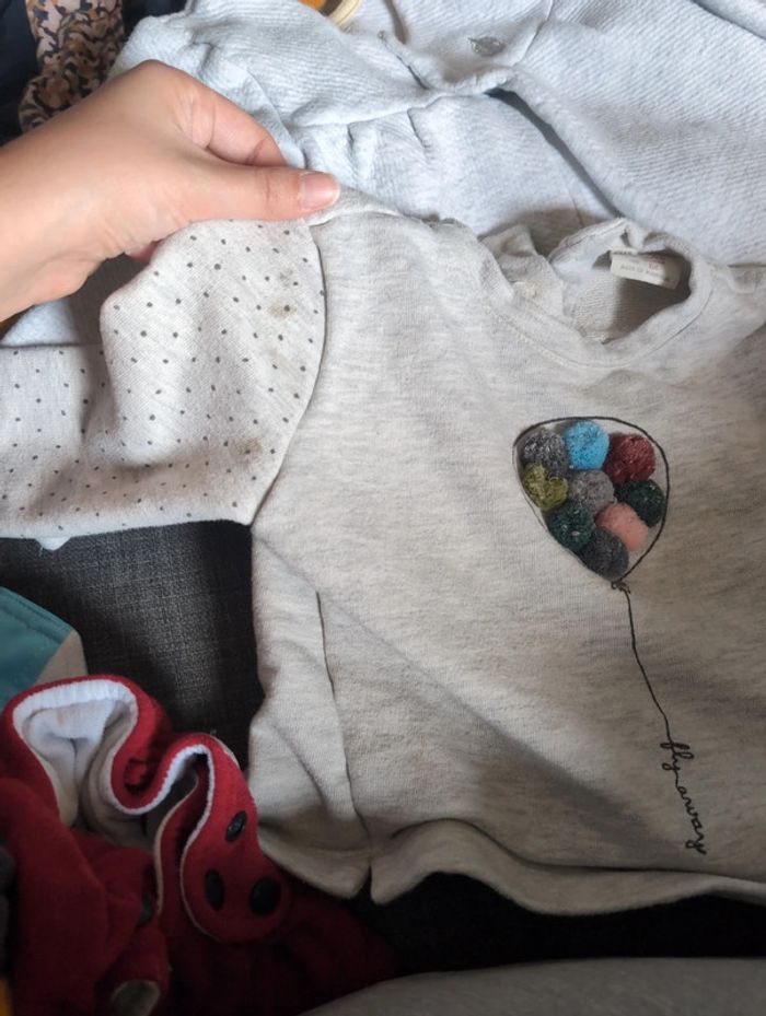 Lot de 4 sweats/pulls différentes marques - photo numéro 5