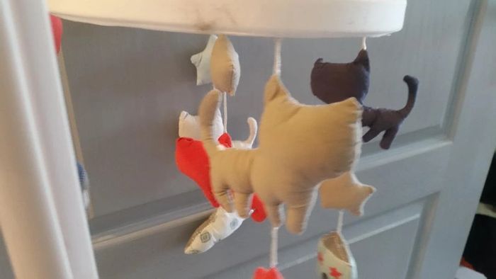 Mobile musical nuages chats - photo numéro 4