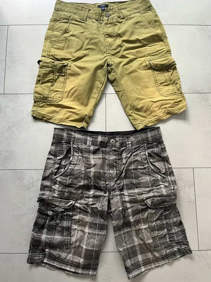 Lot deux shorts Kiabi