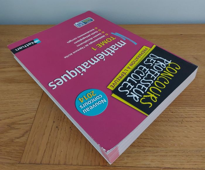 Concours professeur des écoles Mathématiques - photo numéro 2