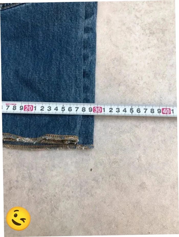 Short Levi's 501 W32 FR42 Bleu homme men #SHO42 - photo numéro 4