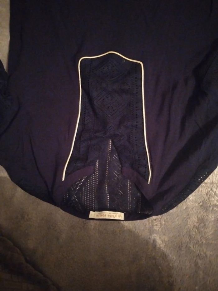 Tunique bleu marine mi longue - photo numéro 9