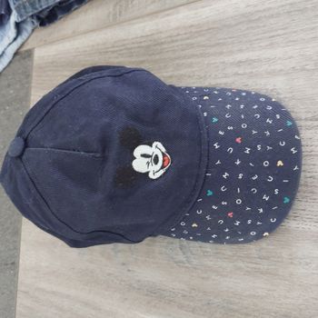 Casquette bleue Mickey