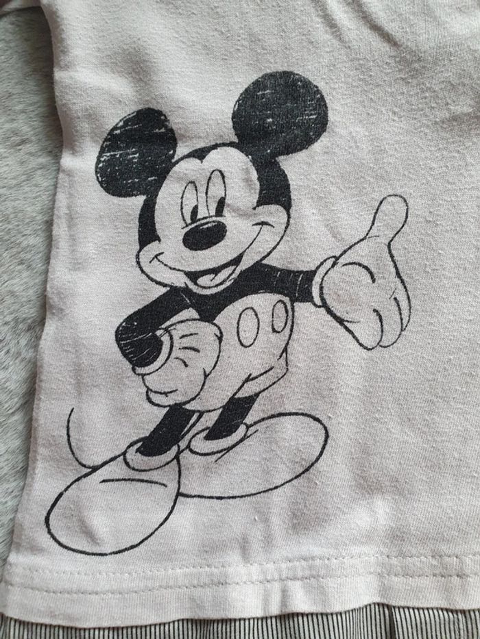 T.shirt manches longues beige Disney 3 ans - photo numéro 2