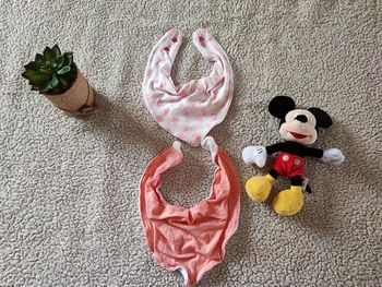 Lot 2 bavoirs bandanas fait main