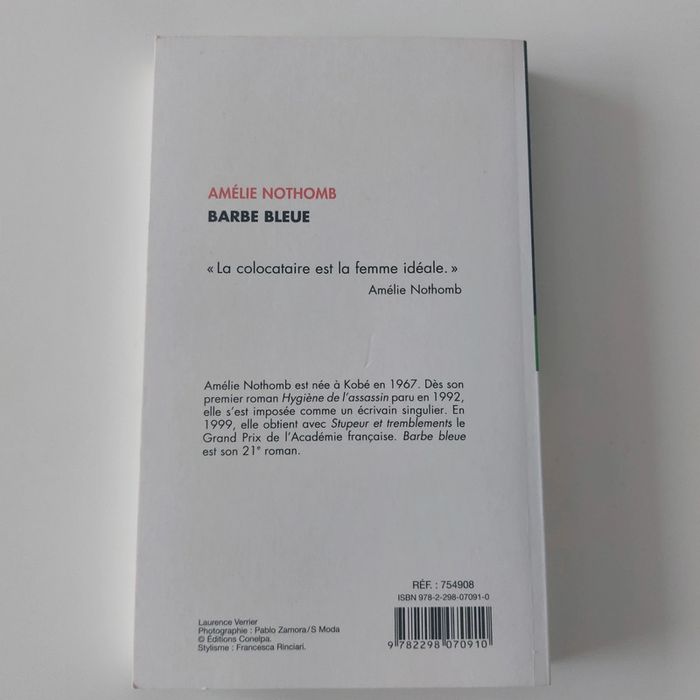 Livre - Barbe bleue - photo numéro 2