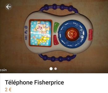 Téléphone fisher price