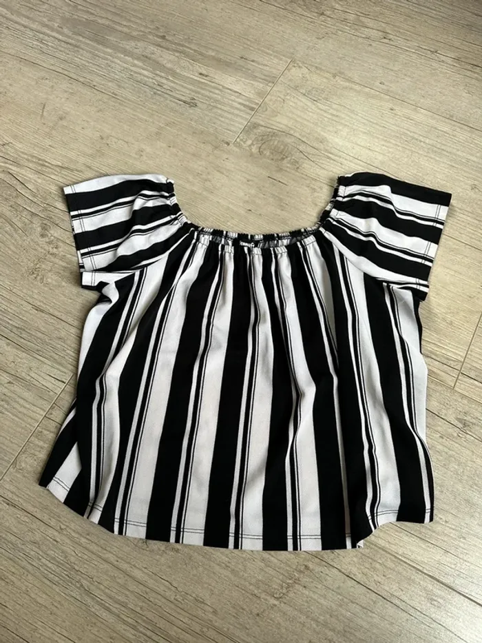 top épaules nues femme jennyfer taille xs - photo numéro 2