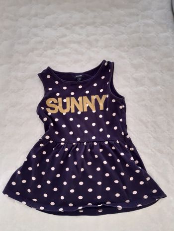 Robe sans manche taille 24 mois