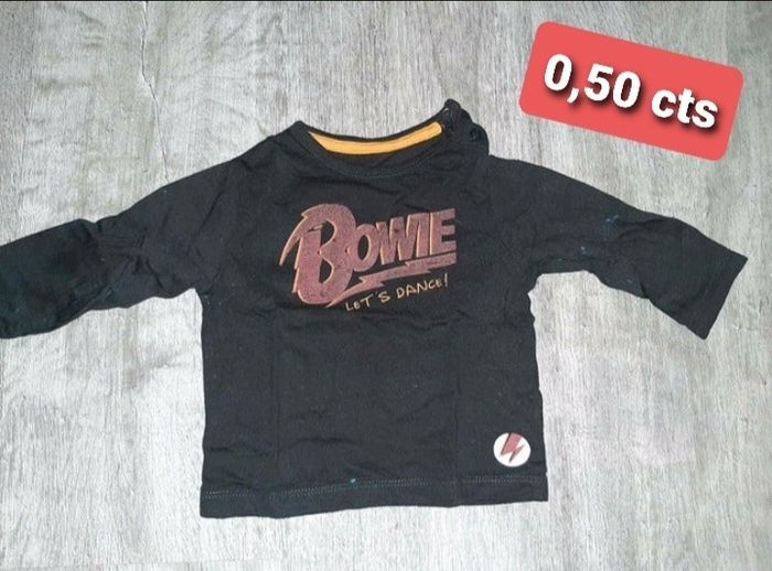 T shirt 6 mois bowie