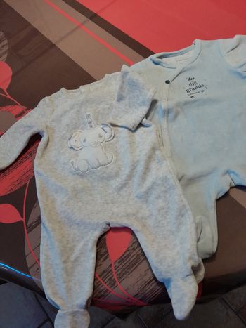 Lot de 2 pyjamas bébé