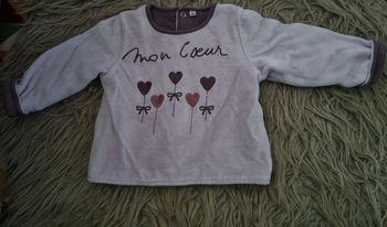Pull de pyjama lila 9mois