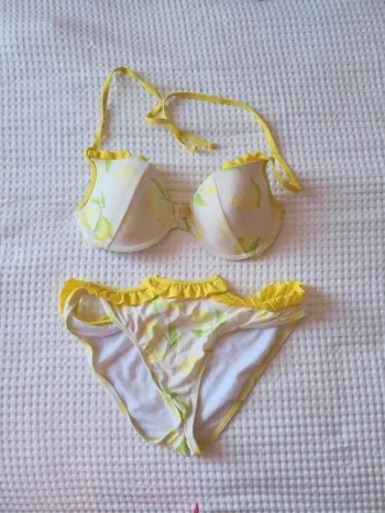 bikini vero moda citron