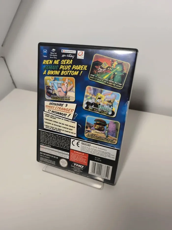 Nintendo - GameCube - Bob l'éponge la créature du crabe croustillant - photo numéro 3