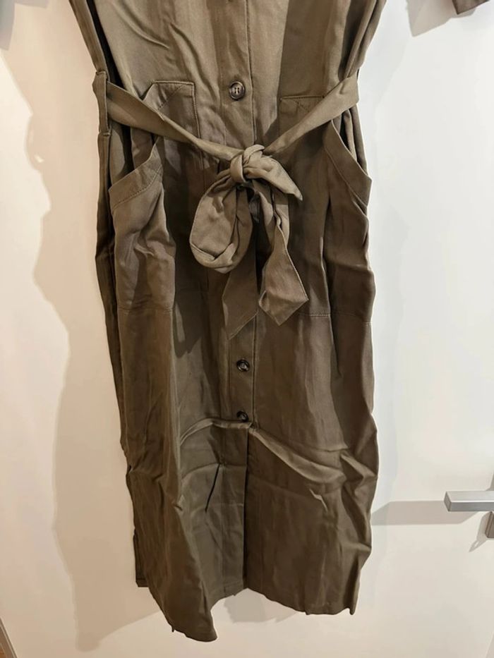 Robe saharienne kaki taille M - photo numéro 4