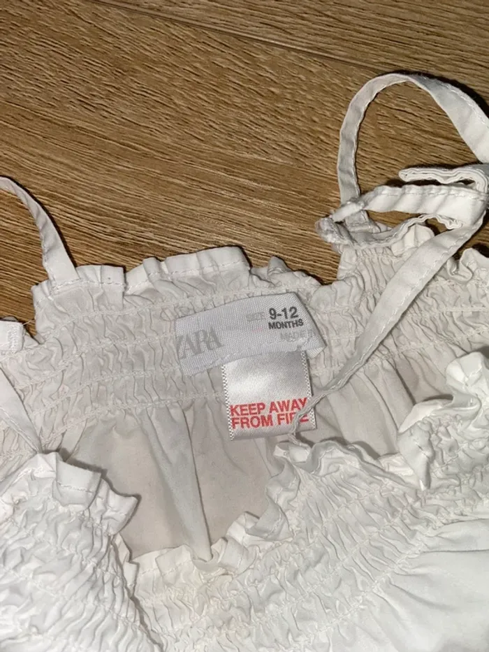 Débardeur blanc - 9/12 mois - photo numéro 2