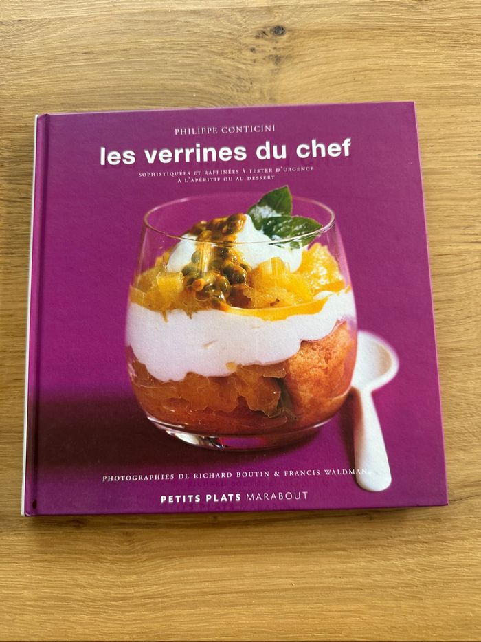 Livre recette verrines
