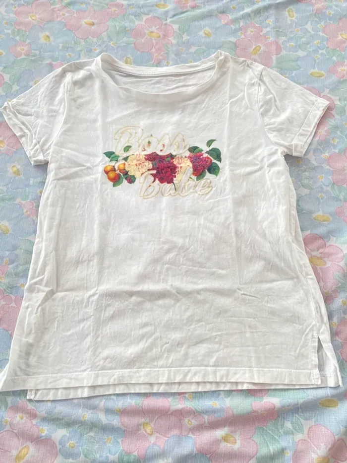 Tee-shirt femme 38/40 boss babe