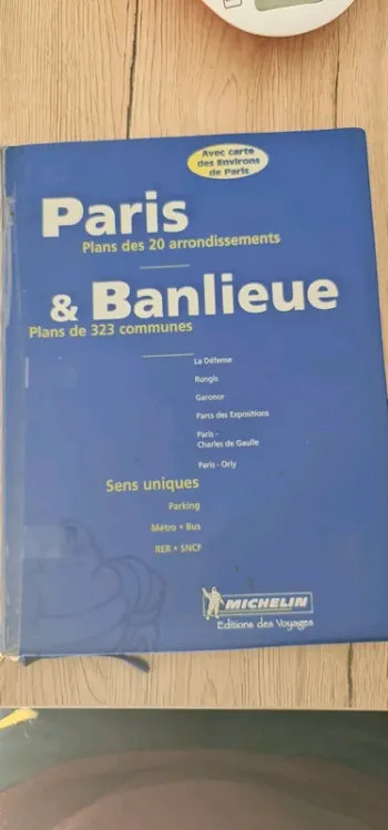 Carte Paris et banlieue