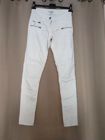 Jean skinny kookaï blanc