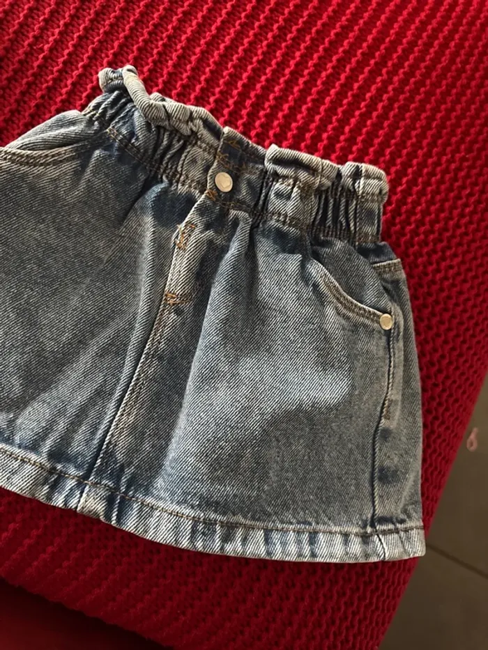 Jupe en jeans fille - photo numéro 2