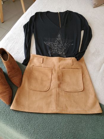 Superbe jupe forme trapèze 