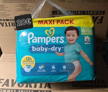 Pampers taille 6 78 couches