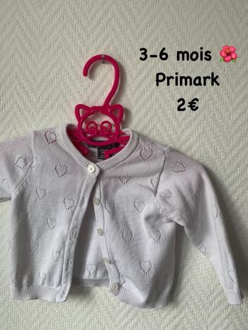 Gilet 🌺 3-6 mois 🌺 Primark