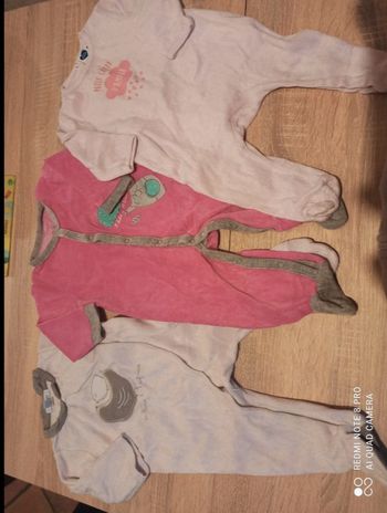 3 pantalons 6 mois