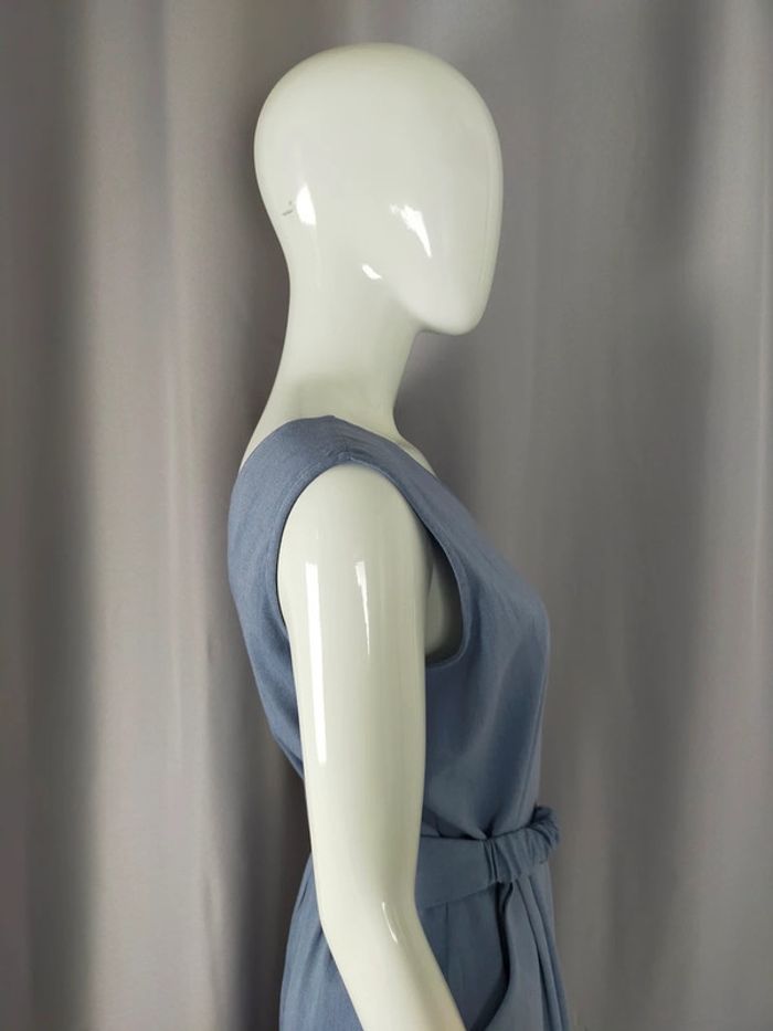 Robe bleue ceinturée – Froggy – Taille 2 - photo numéro 11