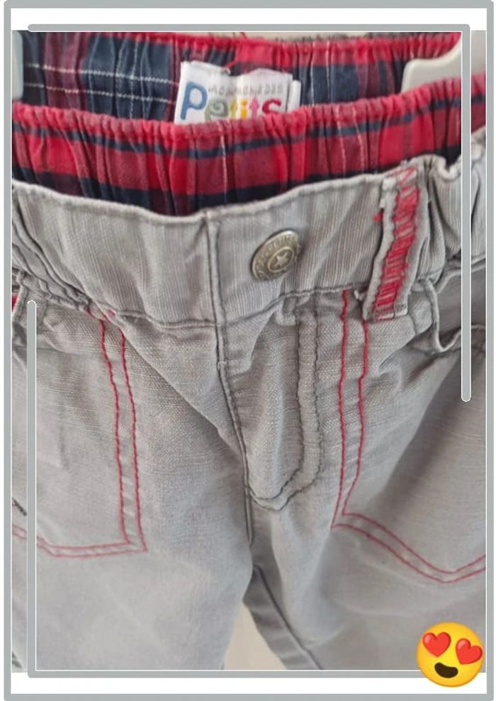 Pantalon gris compagnie des petits 24mois - photo numéro 3