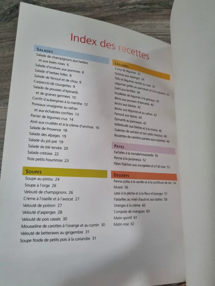 Lot de 2 livres recettes : fruits et légumes - photo numéro 5