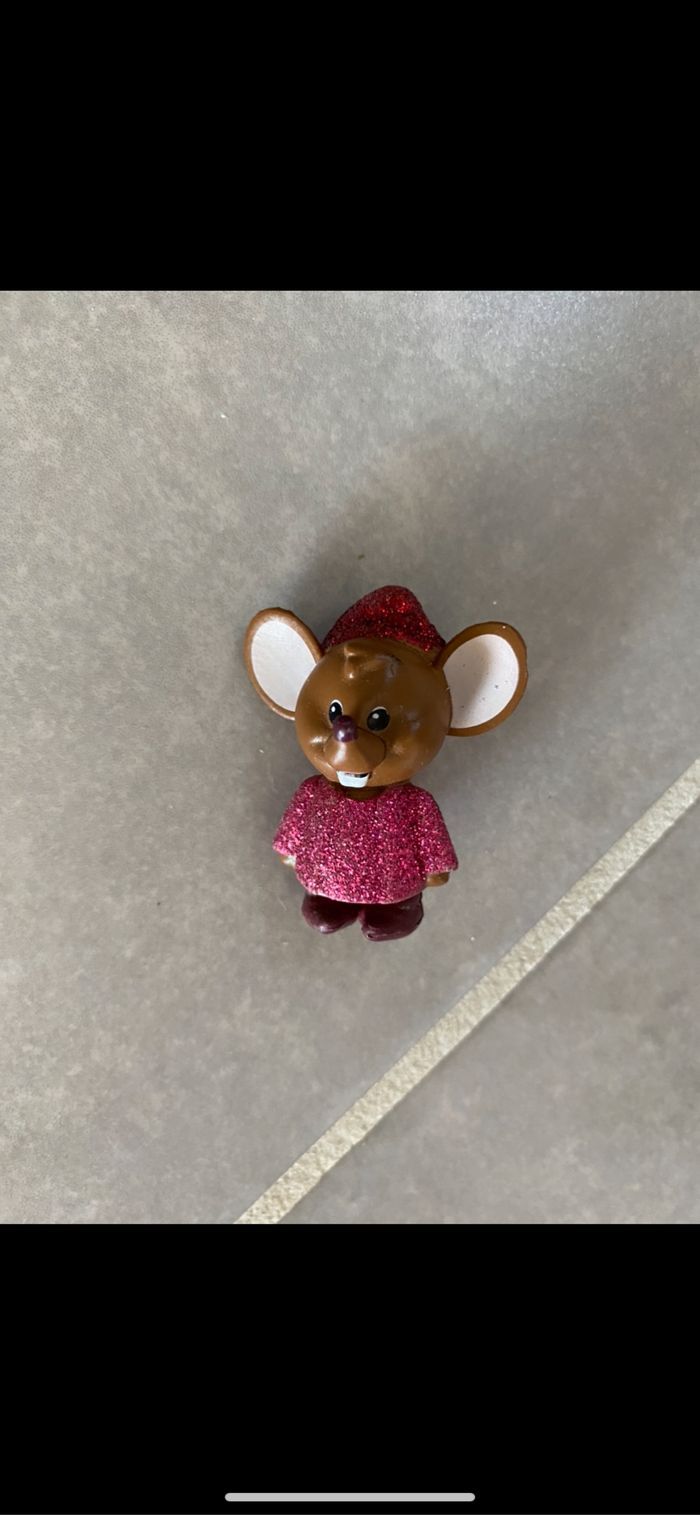 Figurine souris Jaq Cendrillon