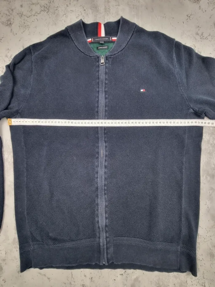 Veste zippée Tommy Hilfiger bleu marine, XXXL Hommes - photo numéro 9