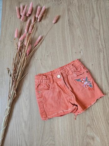 Short en jeans terracotta orchestra 3 ans