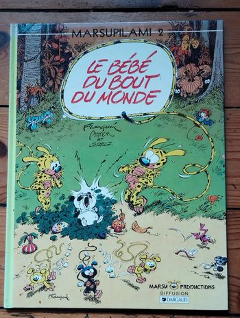 BD Marsupilami tome 2 Le bébé du bout du monde