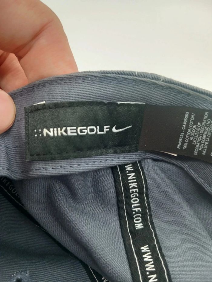 Casquette Vintage Nike Golf Gris - photo numéro 9