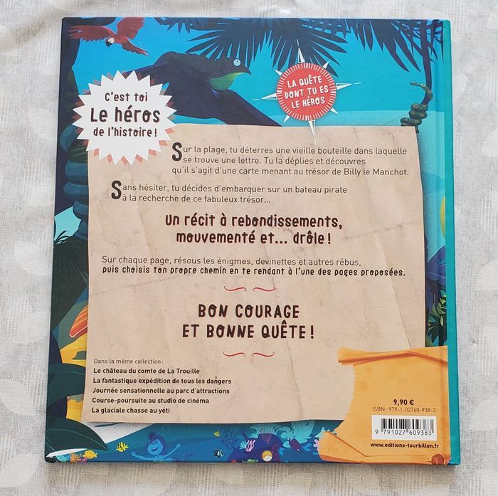 Livre "périlleuse aventure chez les pirates" - photo numéro 2
