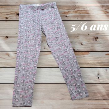 👖 Pantalon molletonné fille – Tex – 5/6 ans 👖