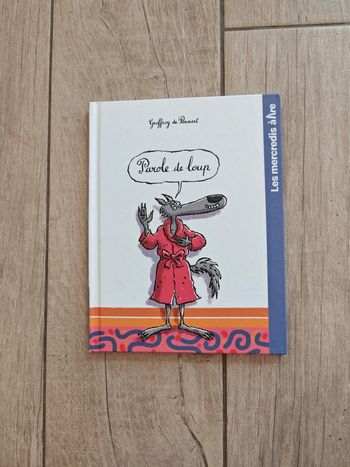 Livre enfant "parole de loup" mercredi à lire