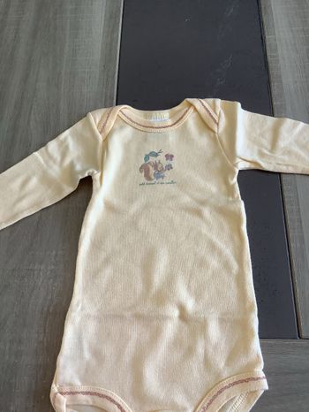 Body manche longue coton taille 3 mois