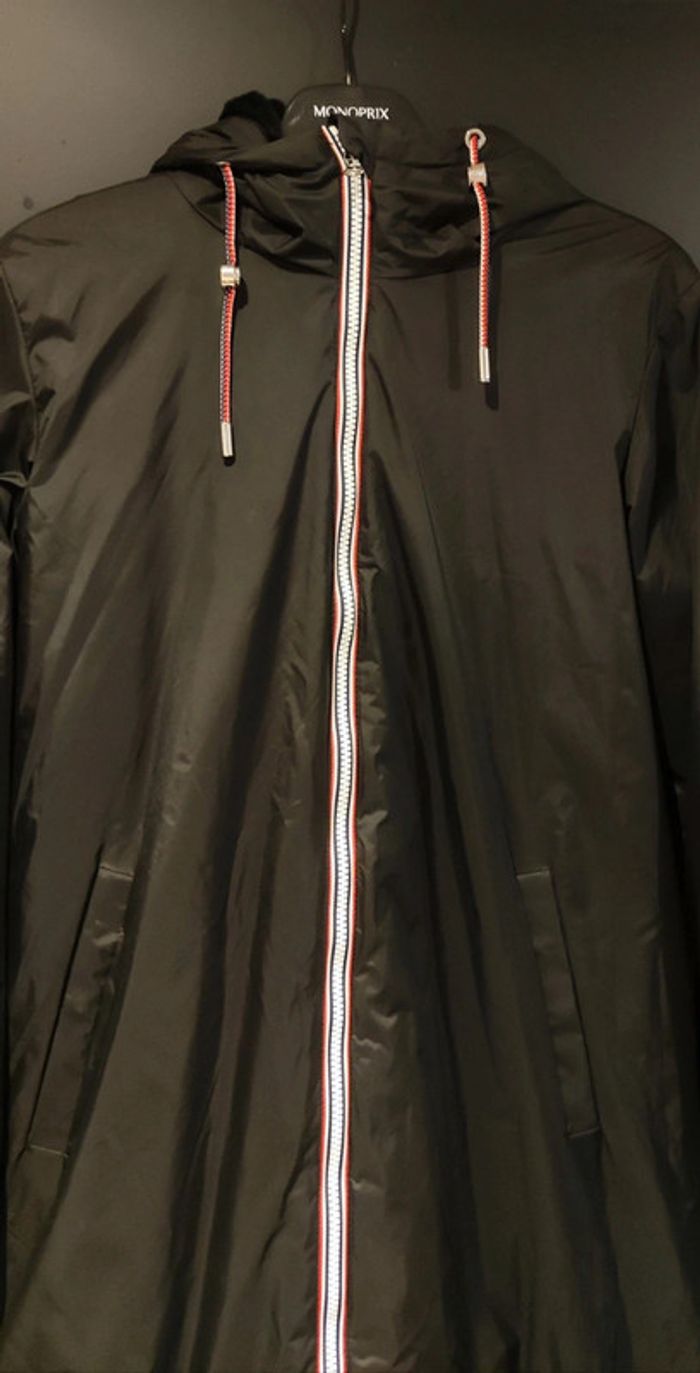 Blouson long noir fourré Laura Jo - photo numéro 6